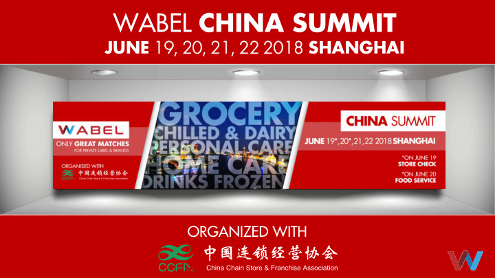 wabel china summit