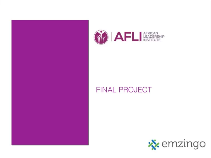 final project