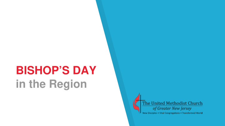 bishop s day in the region message celebrations
