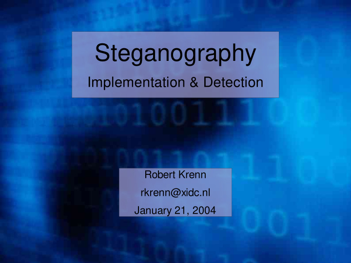 steganography