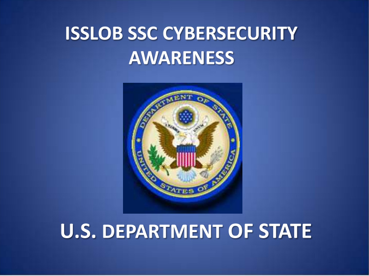 u s department of state jsas cyber security