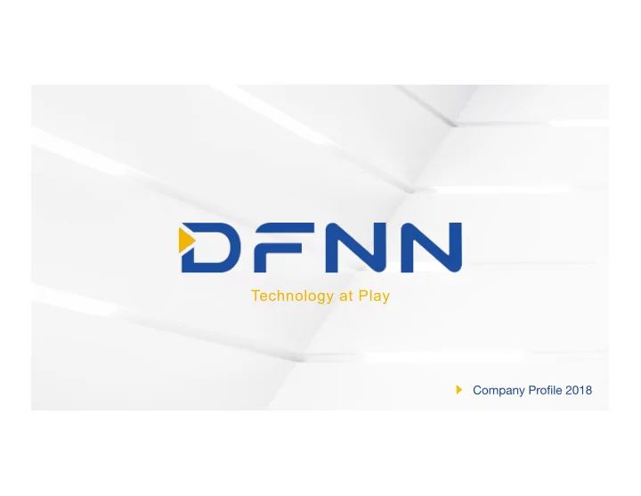 technology at play