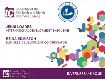 HENAN UNIVERSITY OF URBAN CONSTRUCTION  WHY THE HIGHLANDS?  WHAT WAS THE PROJECT? MARKET ADAPTATION