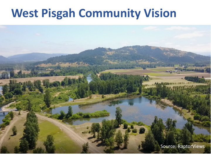 west pisgah community vision