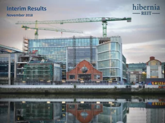 Interim Results November 2018  Disclaimer This presentation (hereinafter &quot;this document&quot;)