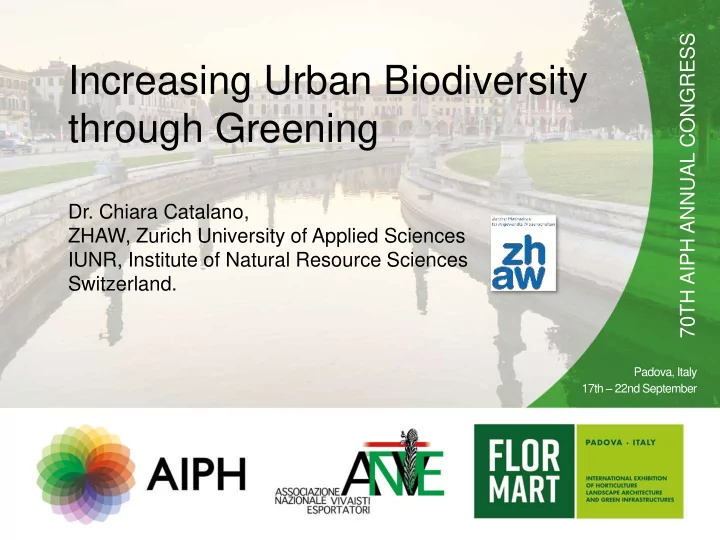 through greening