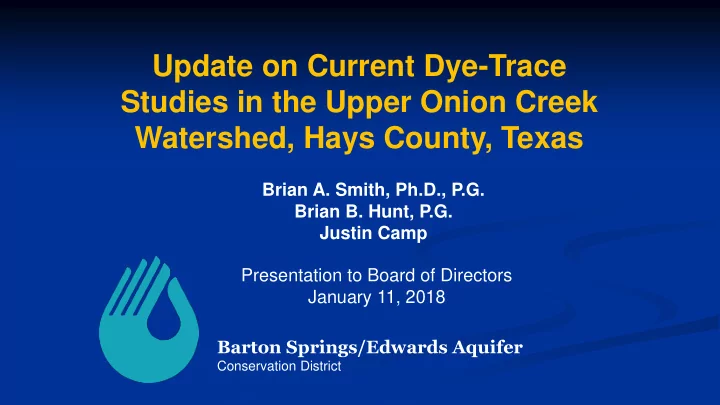 watershed hays county texas