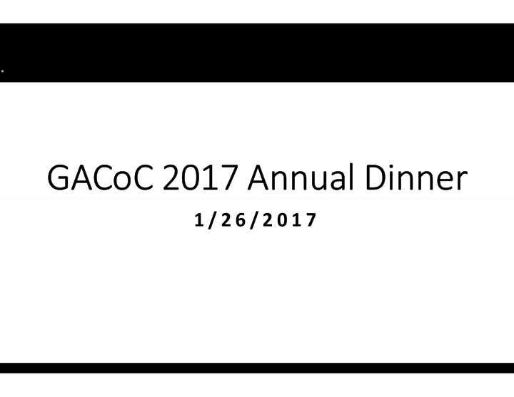 gacoc 2017 annual dinner gacoc 2017 annual dinner 2017