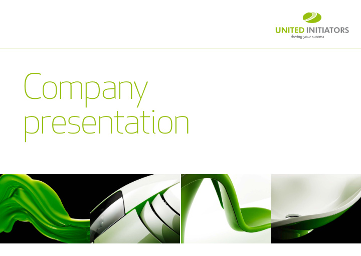 company presentation