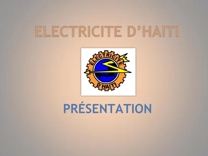 pr sentation