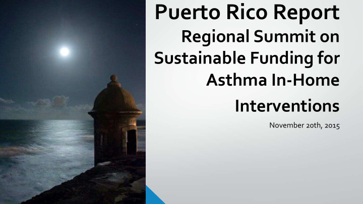 puerto rico report