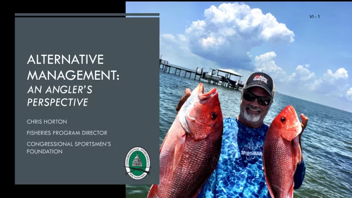 alternative management