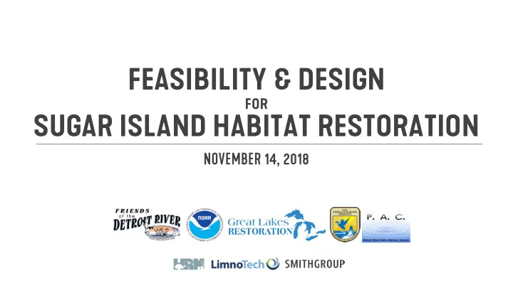 feasibility design