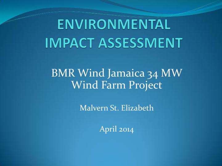 bmr wind jamaica 34 mw