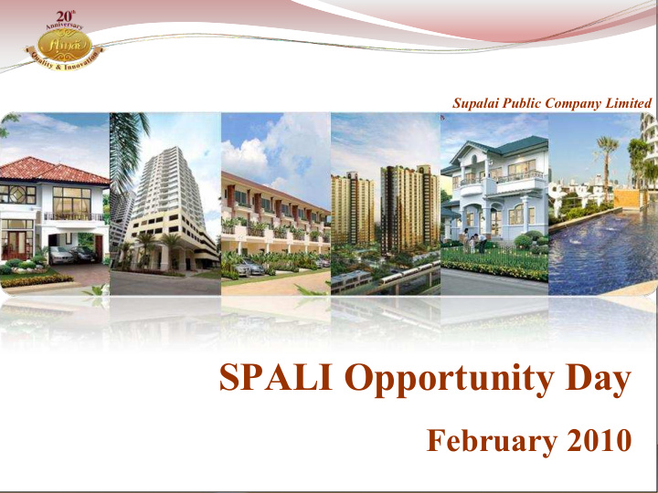 spali opportunity day