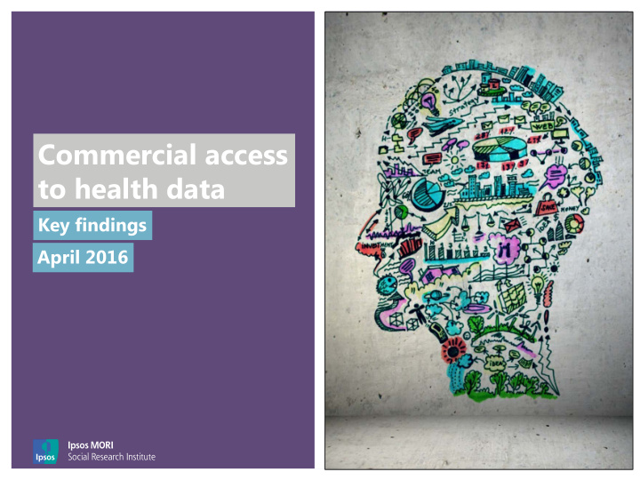 commercial access to health data