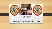 girl scout vision awareness program vision awareness