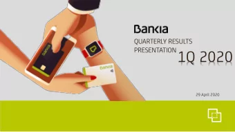 1Q 2020  29 April 2020  1  Disclaimer  This document was originally prepared in Spanish. The