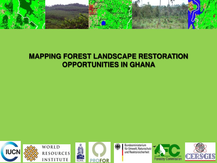 1 assessment of forest landscape restoration assessing