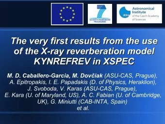 The very first results from the use  The very first results from the use  of the X-ray