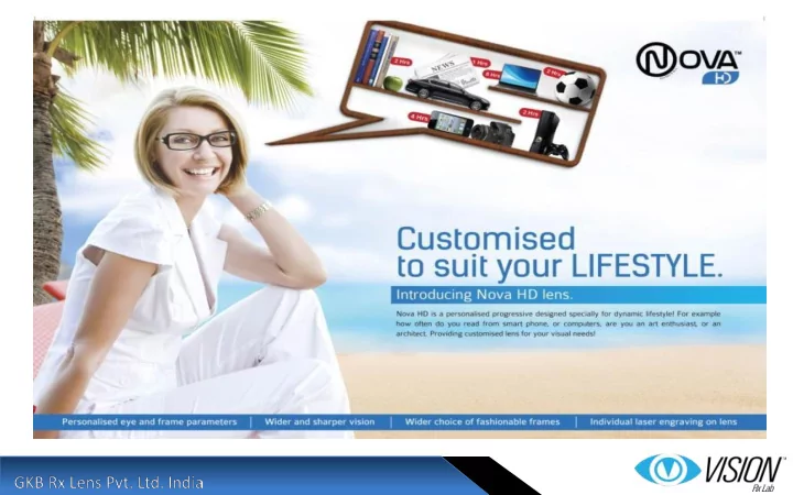 nova hd is the most premium freeform progressive lens