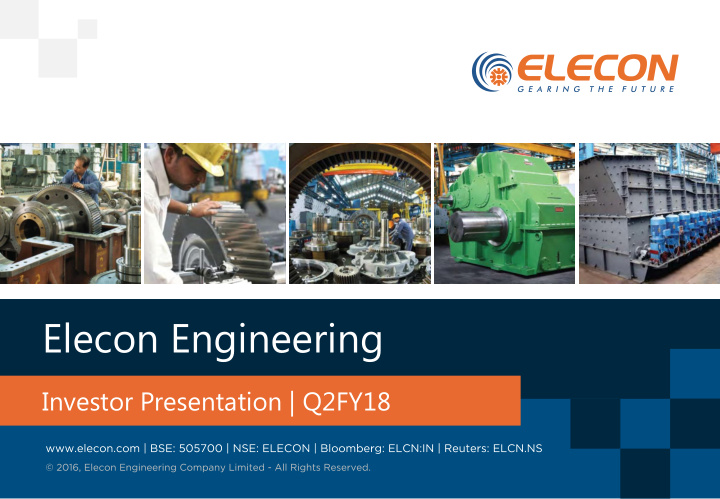 elecon engineering