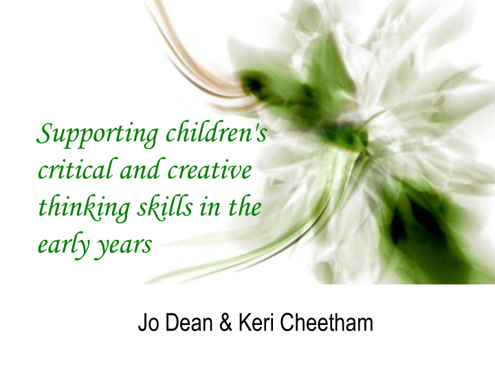 supporting children s