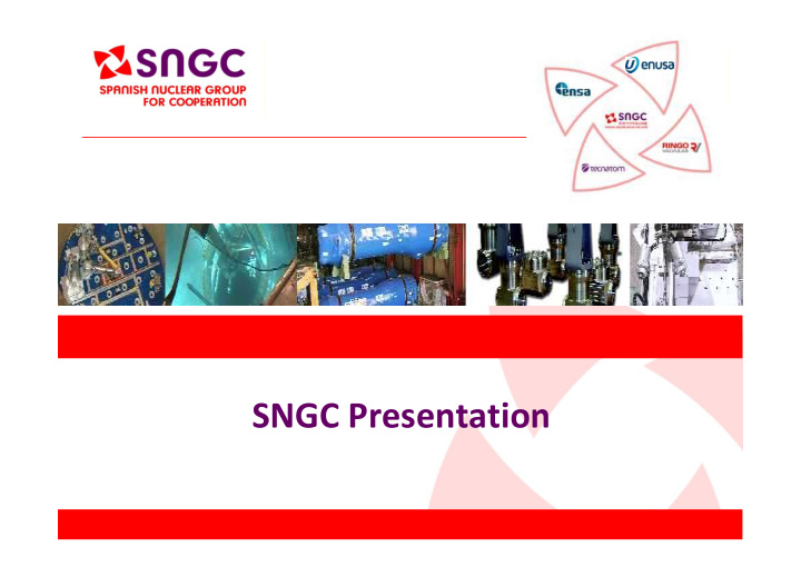 sngc presentation spanish electrical system