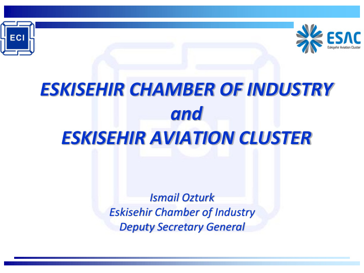 eskisehir chamber of industry