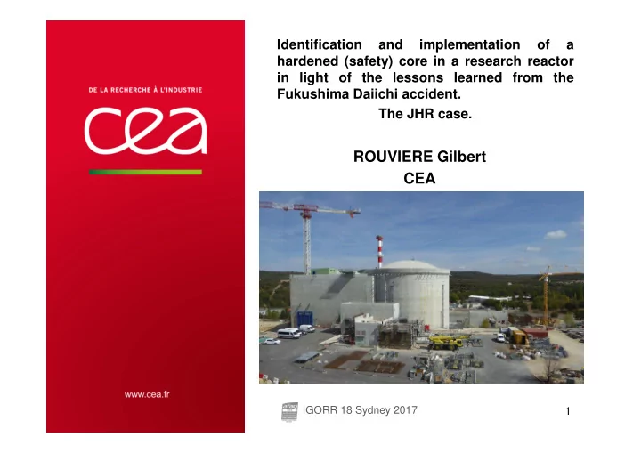 rouviere gilbert cea