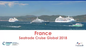 95 Cruise Destinations                      stopovers * worldwide  Atlantic  Mediterranean