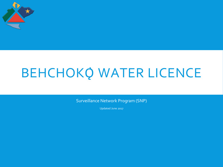 behchok water licence