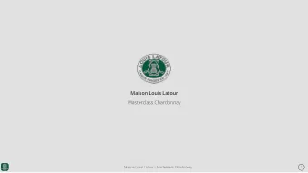 Maison Louis Latour  Masterclass Chardonnay  Maison Louis Latour  Masterclass Chardonnay  1