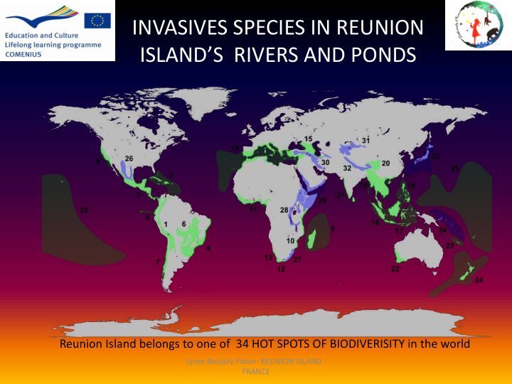 invasives species in reunion island s rivers and ponds