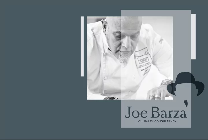 joe barza the cuisine of joe barza events participation