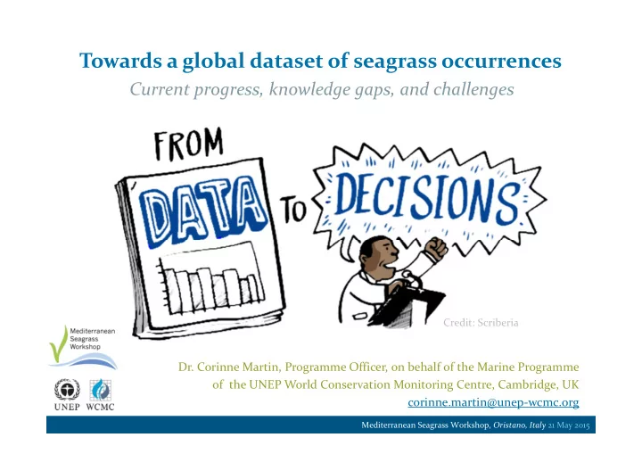 towards a global dataset of seagrass occurrences