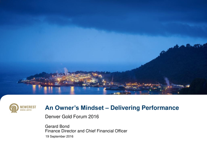 an owner s mindset delivering performance