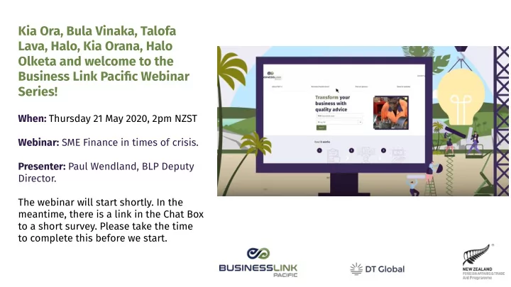 kia ora bula vinaka talofa lava halo kia orana halo