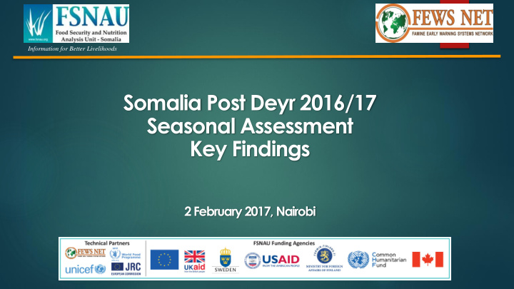 somalia post deyr 2016 17