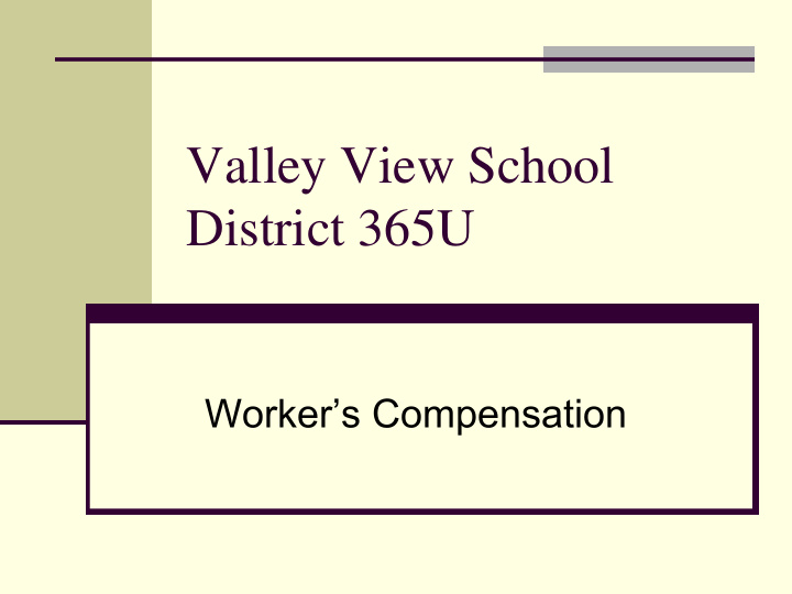 valley view school
