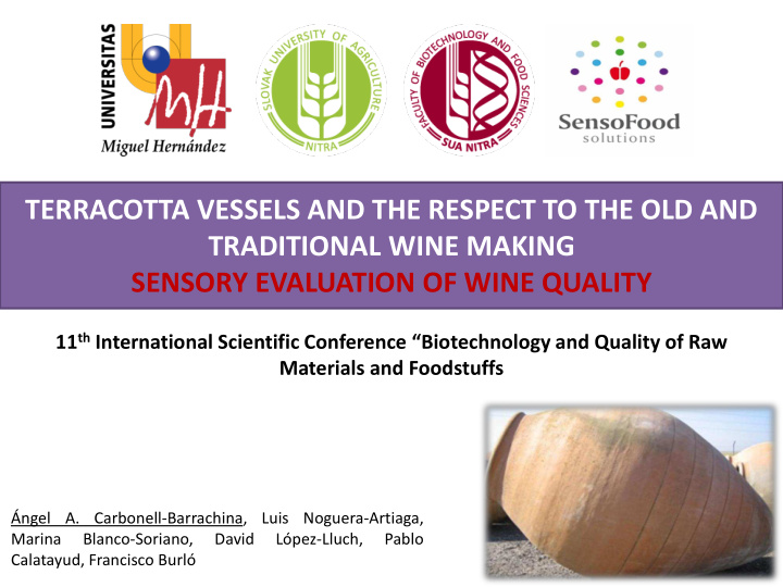 sensory evaluation of wine quality
