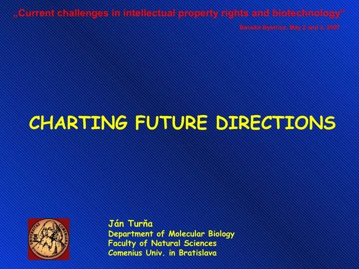 charting future directions
