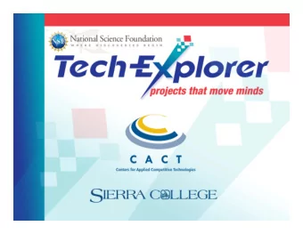 Carol Pepper-Kittredge, Director,  Center for Applied Competitive Technologies, Sierra College