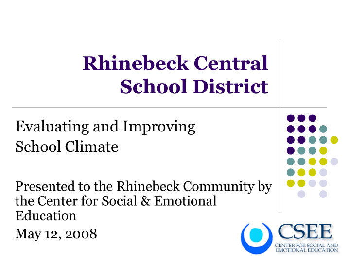 rhinebeck central