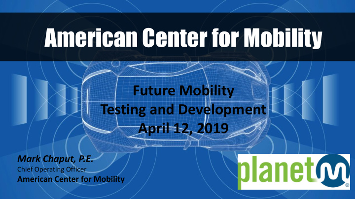 american center for mobility