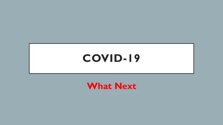 covid 19