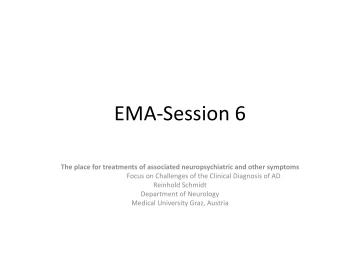 ema session 6