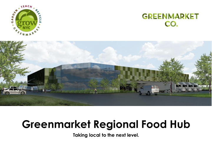 greenmarket regional food hub