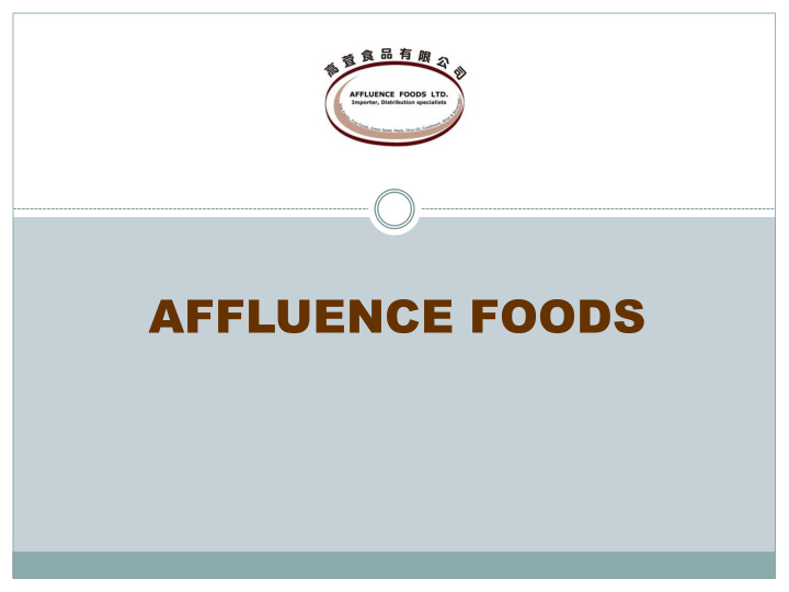 affluence foods