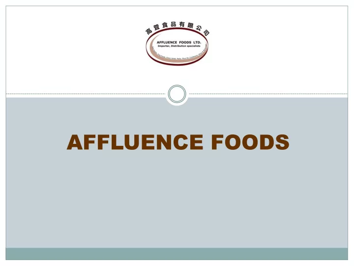affluence foods